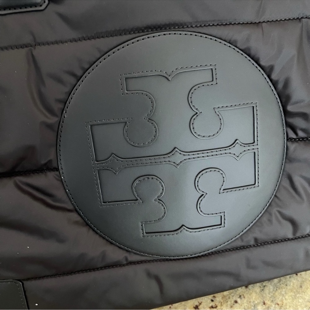 New Tory Burch buffer Ella tote black - Picture 8 of 9